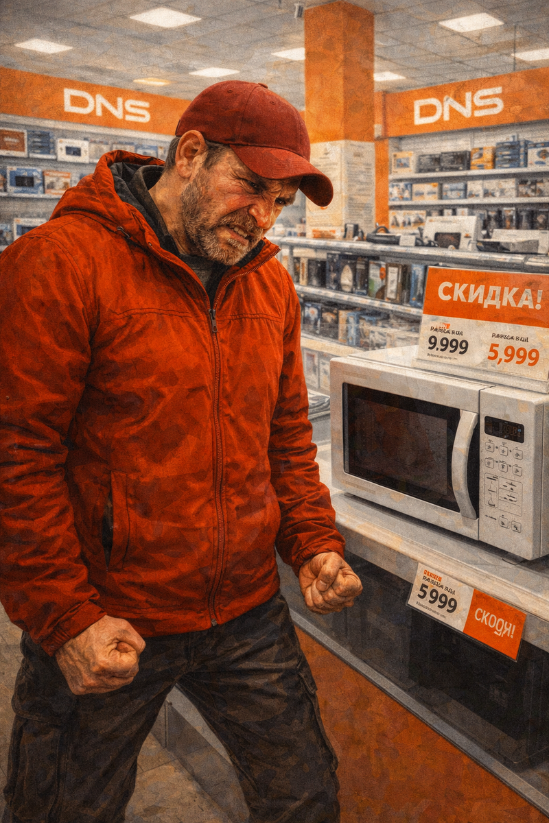 Состояние злости из-за невозможности купить обычные вещи