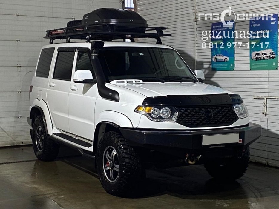 Установка ГБО на УАЗ Патриот 2.7i. Установка ГБО на ZMZ Pro.