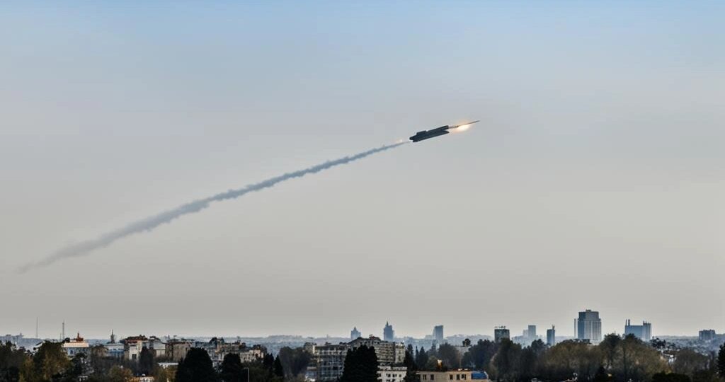 Системы ПВО сбили ракеты ВСУ над Белгородом, пострадавших нет
