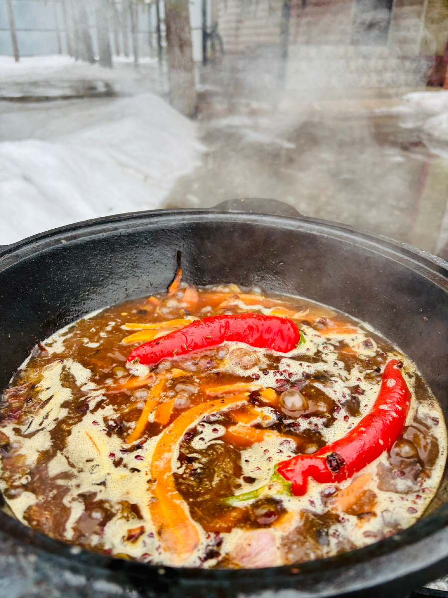 Зирвак на костре