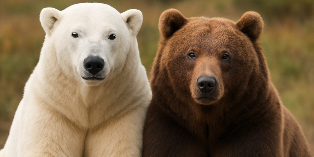 В Арктике появились «гибридные» белые медведи — почему это плохо