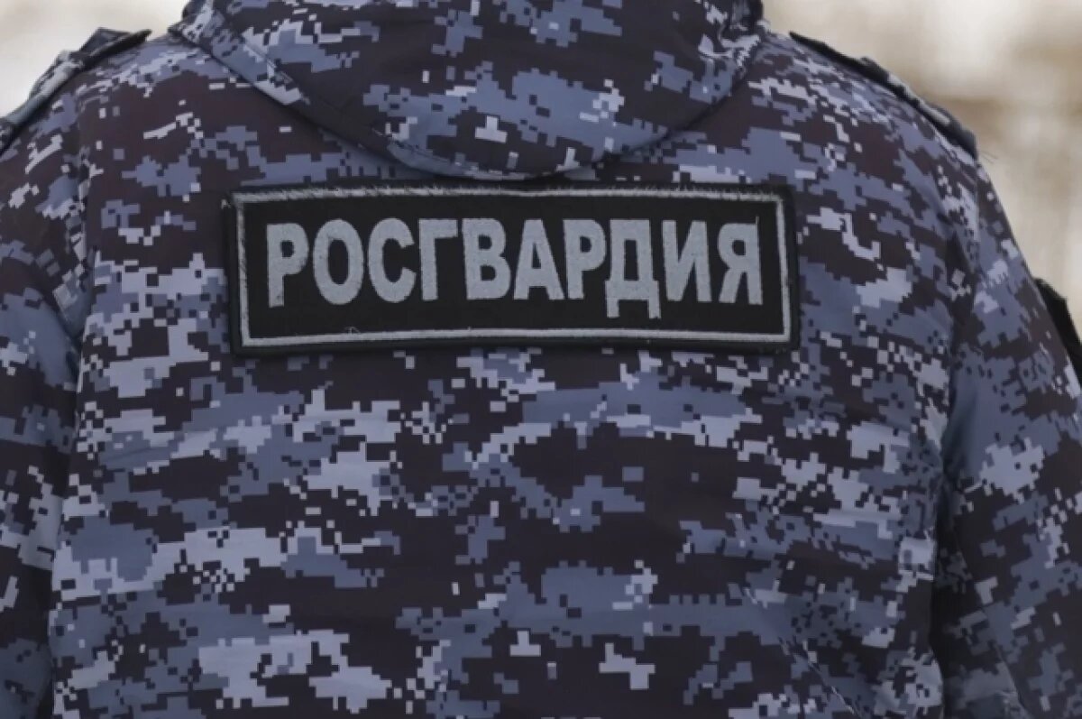    На месте обнаружили сотрудников Росгвардии.