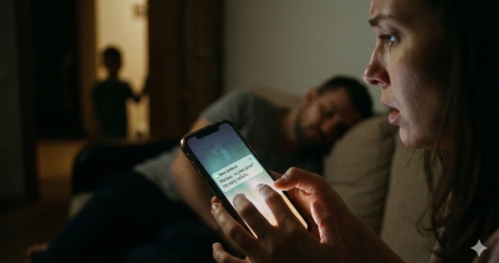 «Мамочка, папа вернется?» Я заглянула в телефон мужа и не знала, что ответить дочери