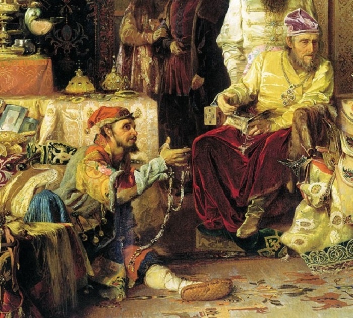 Осип Гвоздь и Иоанн Грозный.