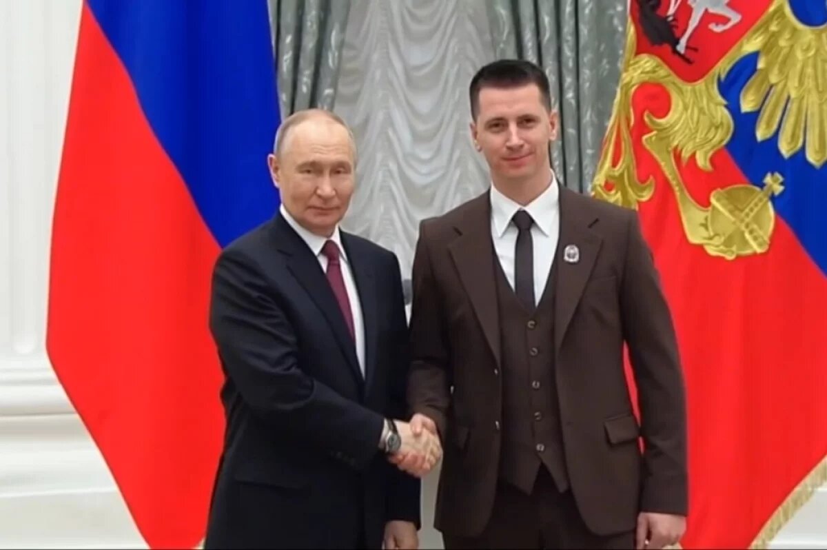    Владимир Путин наградил кубанского ученого Дмитрия Бутыльского
