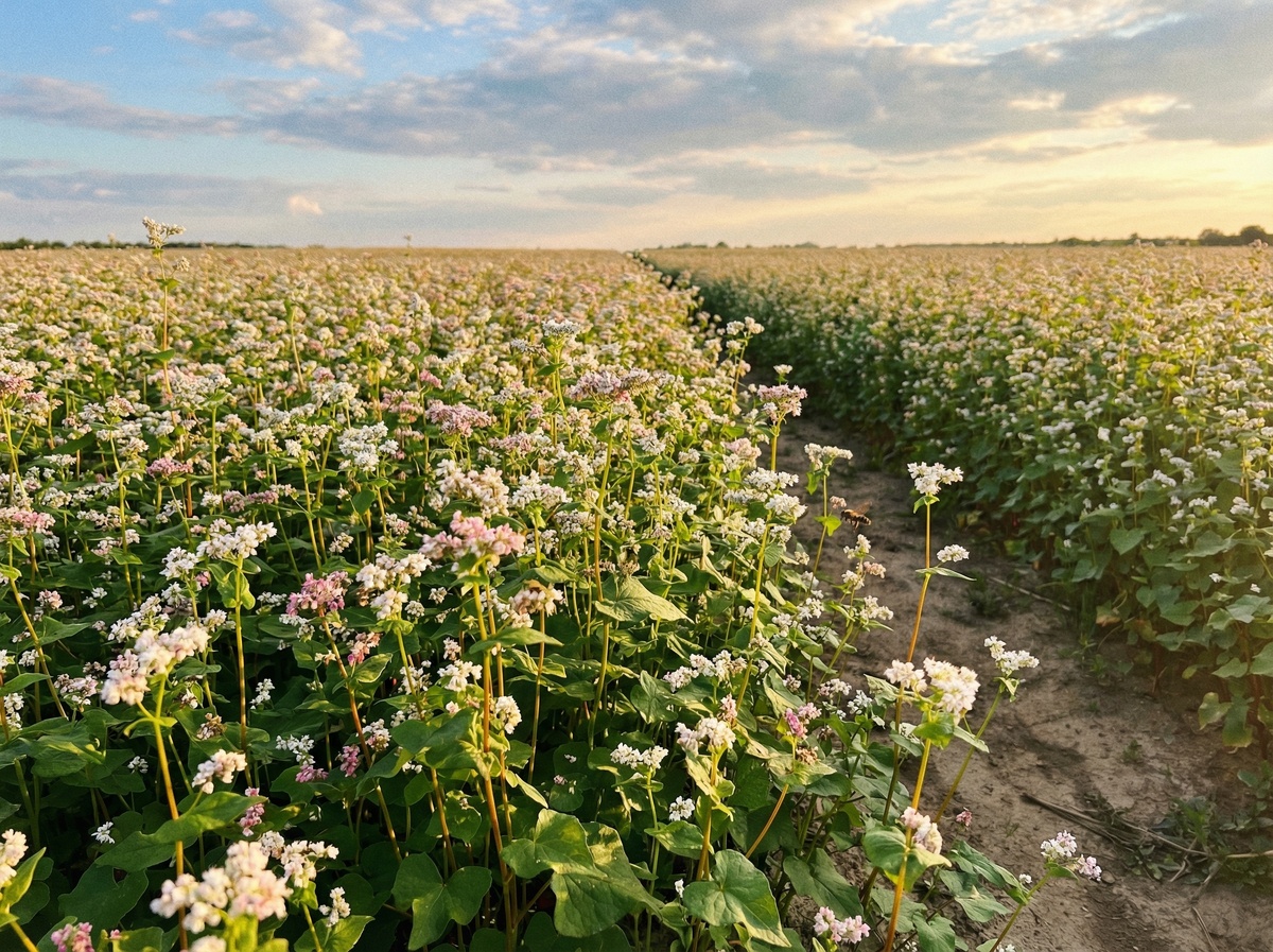 Гречиха в поле