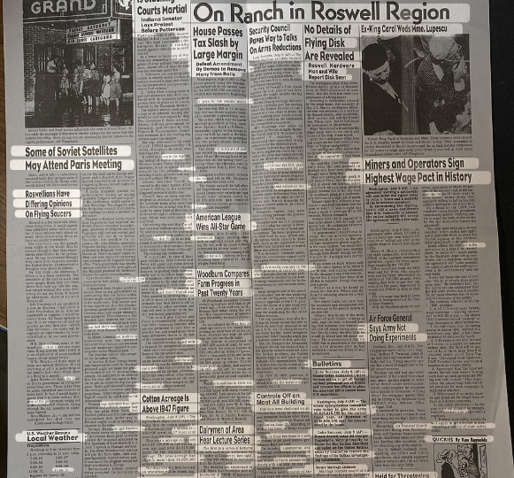 Сбитый НЛО в 1947 году под Розуэллом: миф или реальность?