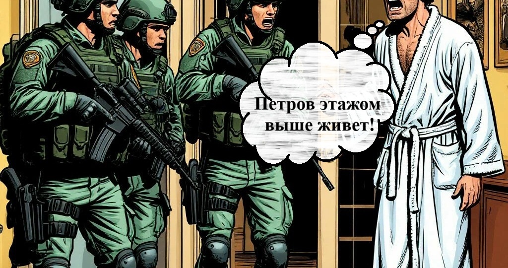 Вошли не в ту квартиру, обыск во всем подъезде, взлом двери и другие случаи при обысках