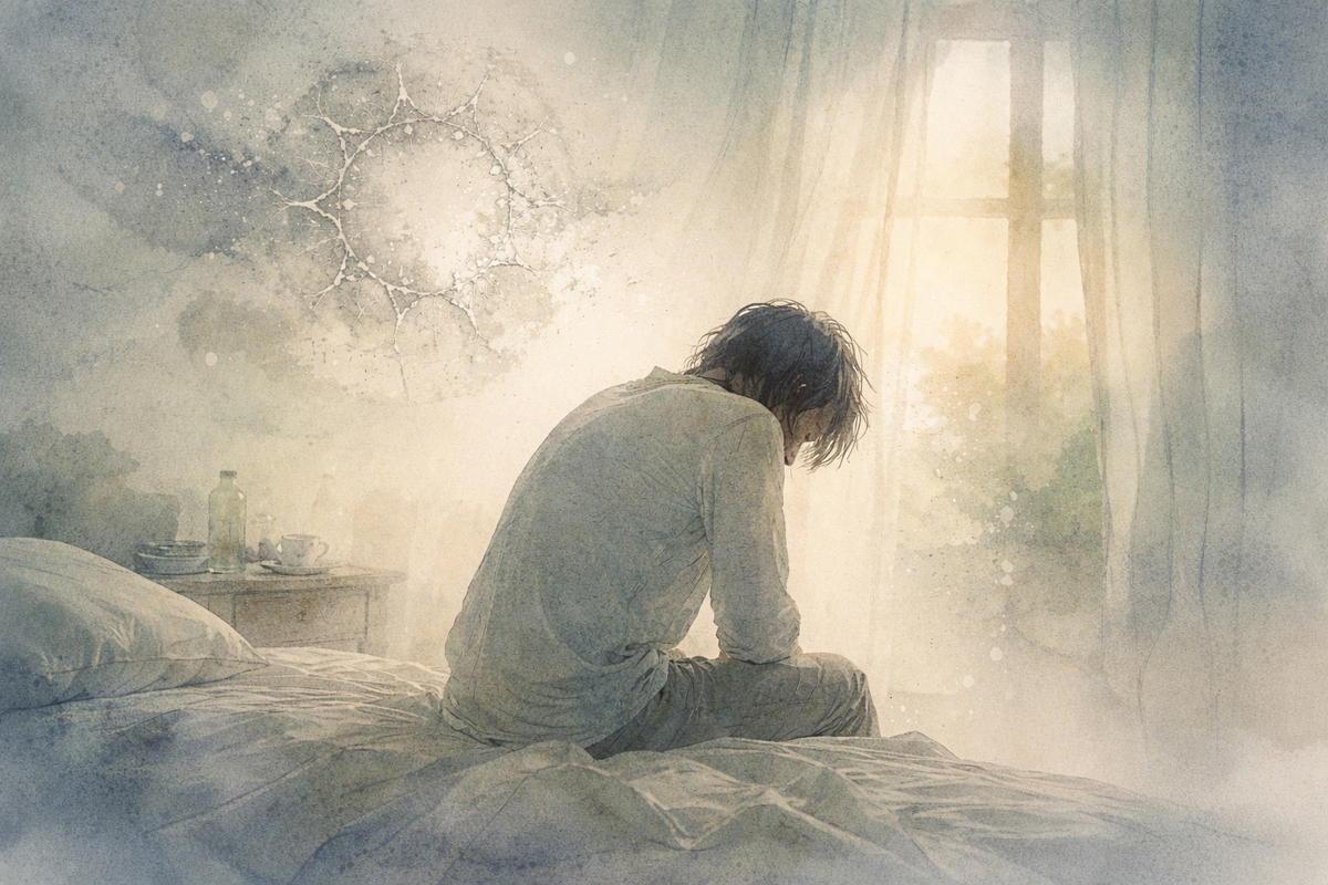 Утро, когда сил нет даже на то, чтобы встать..