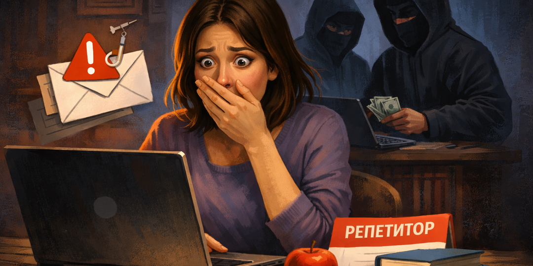 Как я чуть не отдала мошенникам доступ к своей почте. И при чём тут репетиторы