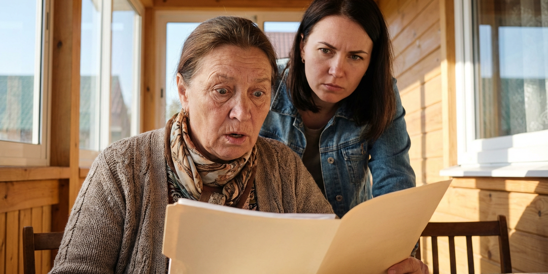 Мать мужа требовала переписать дачу на ее имя, но увидела документы и потеряла дар речи