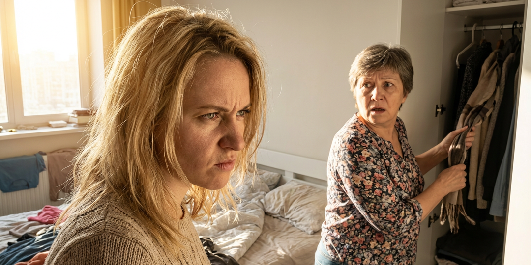 Я забрала у матери мужа ключи от нашей квартиры после того, что увидела в своей спальне