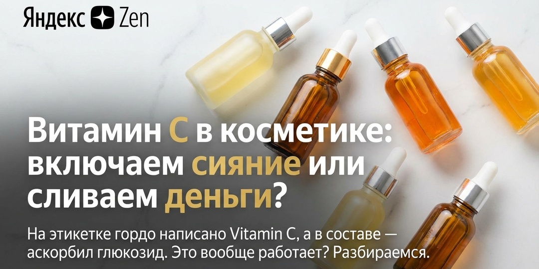 Витамин С в косметике: включаем сияние или сливаем деньги?