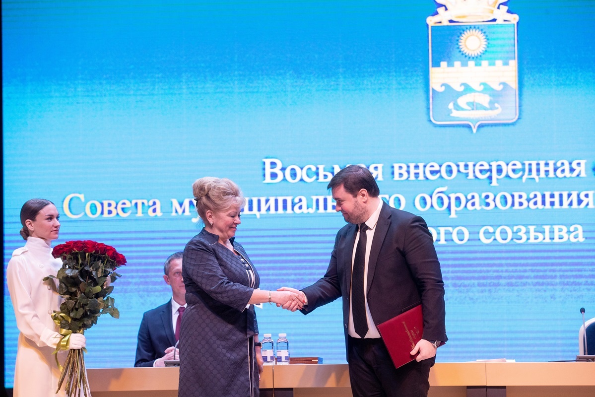 Светлана Маслова вступила в должность мэра Анапы.  Фото: Фото: предоставлено пресс-службой администрации Краснодарского края