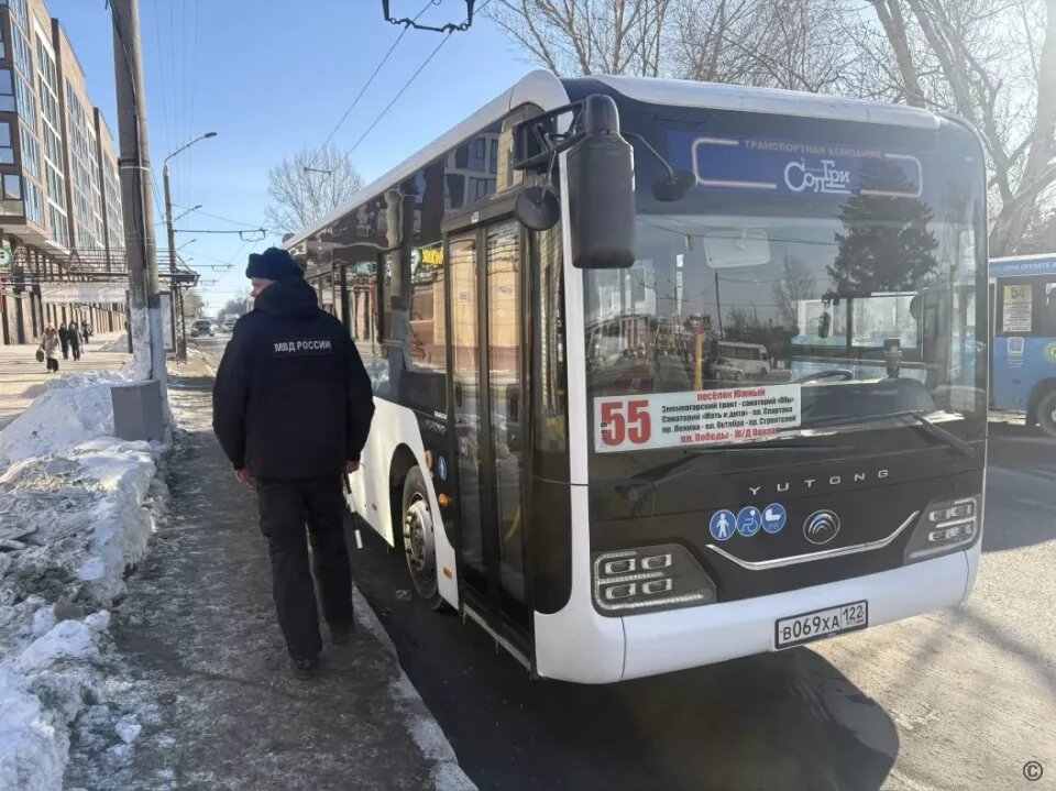    Проверка общественного транспорта в Барнауле. Источник: barnaul.org