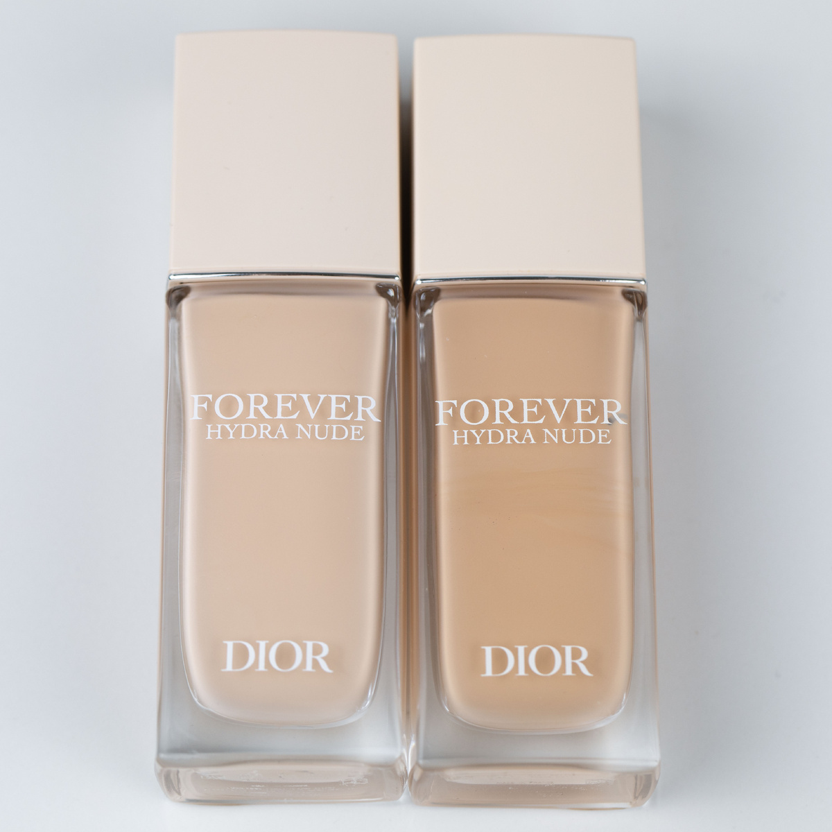 Новый слева, летняя покупка- справа.