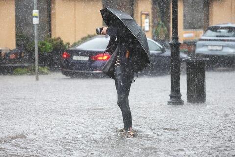 Мокрый снег и ураганный ветер: на Кубань снова возвращается непогода