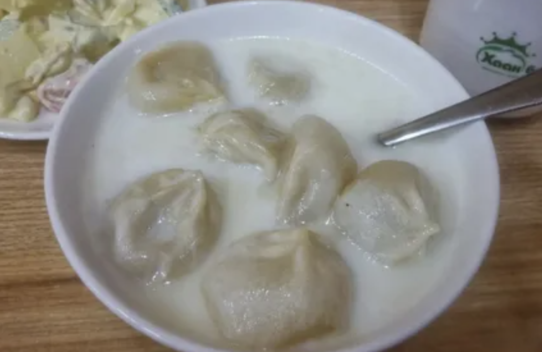 В одной из монгольских столовых