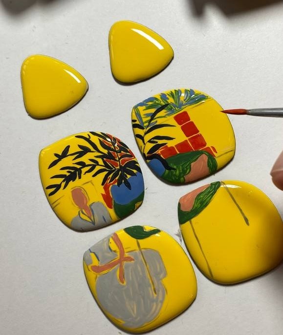 Большие сережки по весу как один крекер