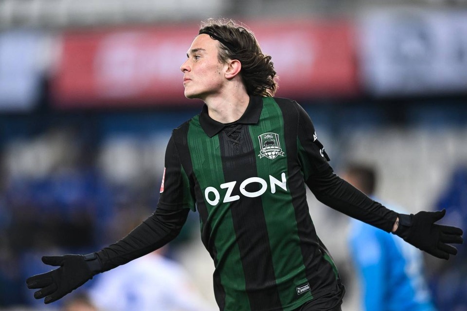    Данила Козлов. Фото: ФК Краснодар