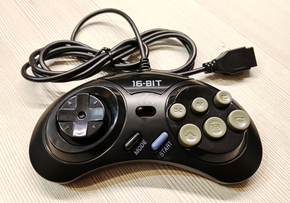 Реплика геймпада для игровой приставки SEGA.