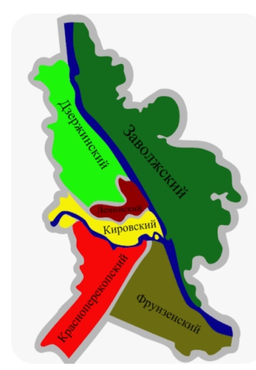 Районы Ярославля