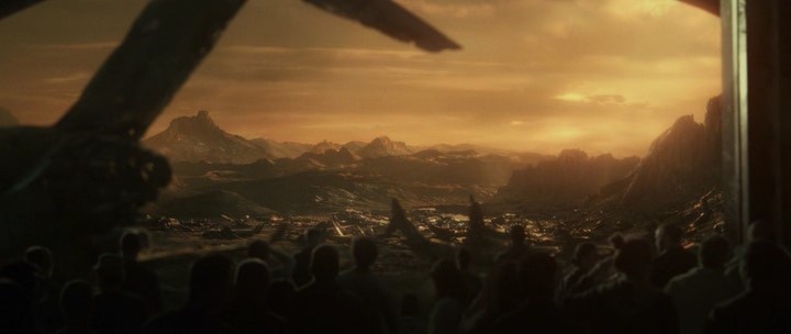 Кадр из фильма "Гренладия 2: Миграция" (2026). Вид из бункера.