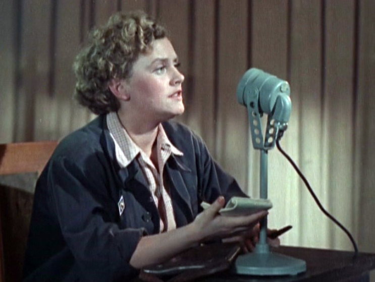 Нина Агапова в фильме "Доброе утро"