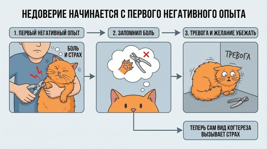 как стричь коту когти в домашних условиях