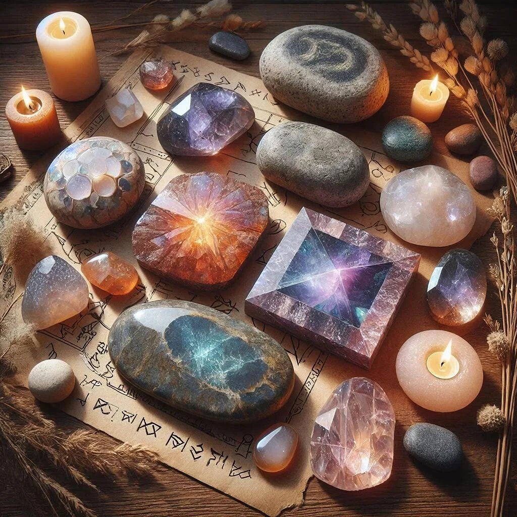 Камни. Иллюстрация сгенерирована нейросетью