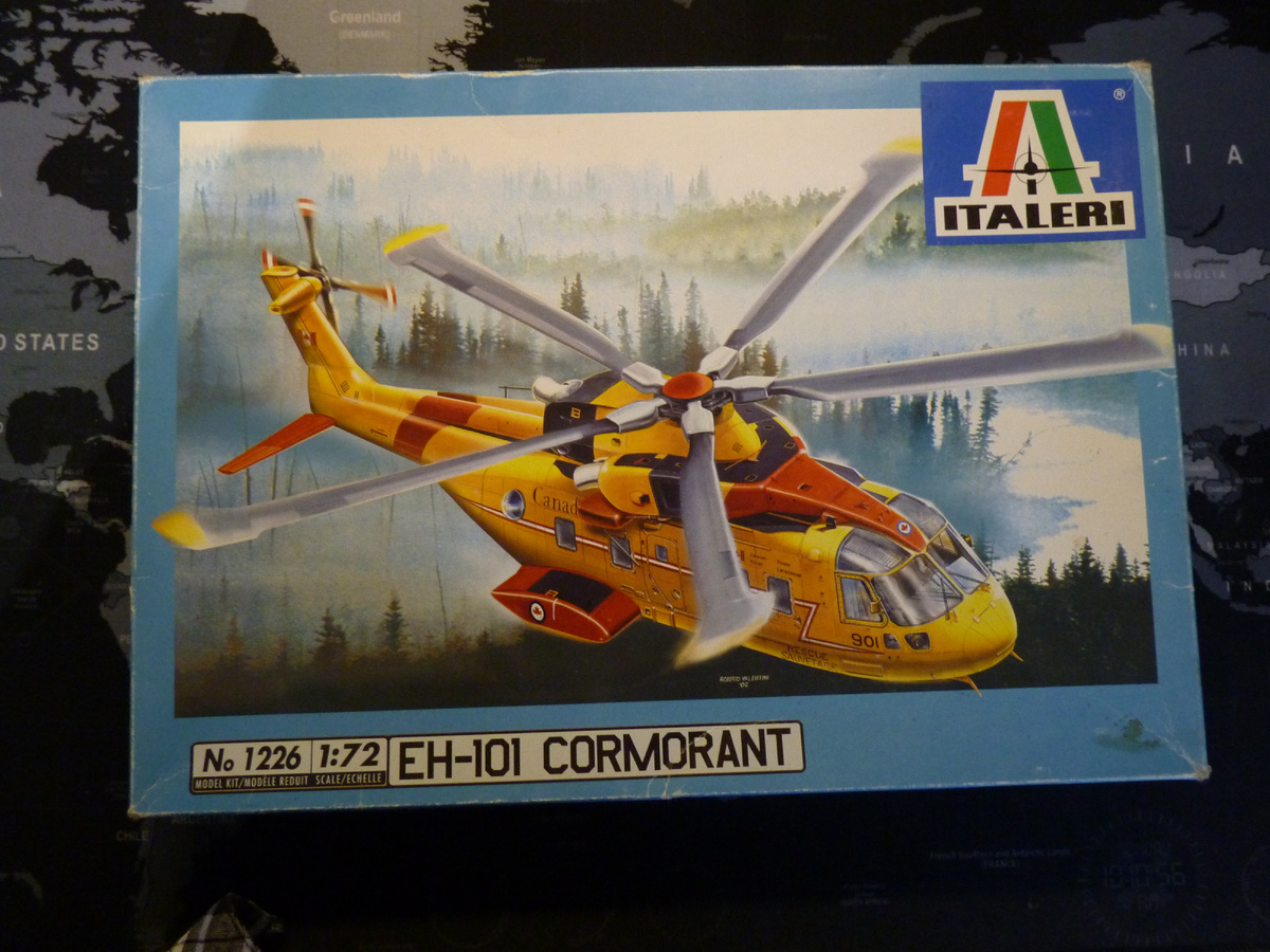 Надпись на коробке EH-101 