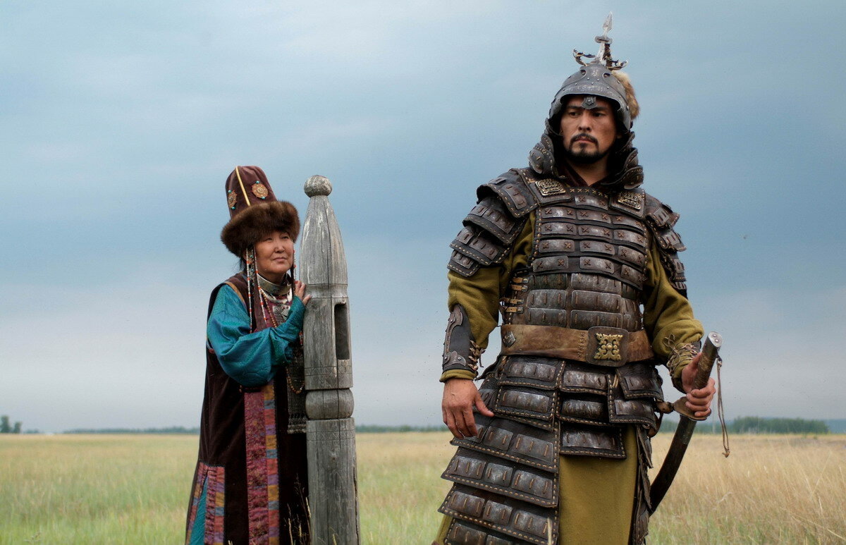 Кадр из фильма "Тайна Чингис Хаана"