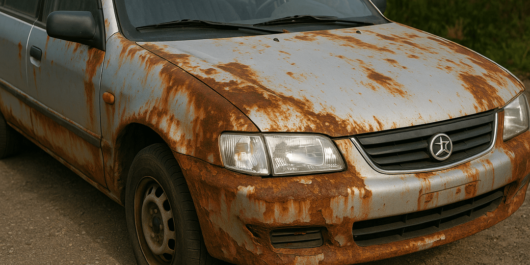 Как ржавеют китайские автомобили