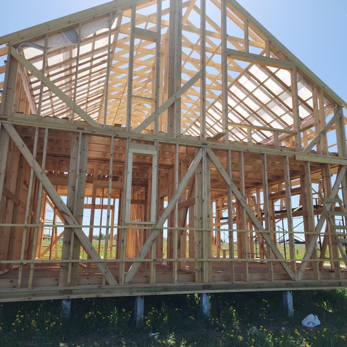 Каркасный дом