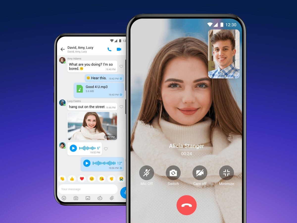    Популярность мессенджера imo в России выросла в 23 раза
