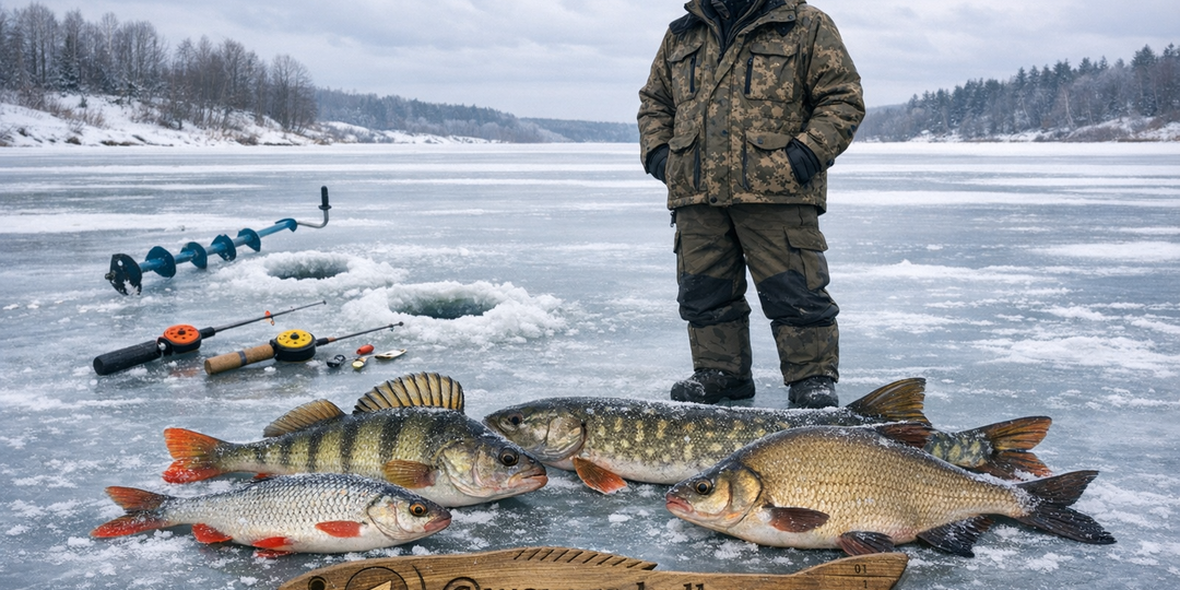 Рыба, которую обязательно стоит ловить в феврале 🎣❄️🐟
