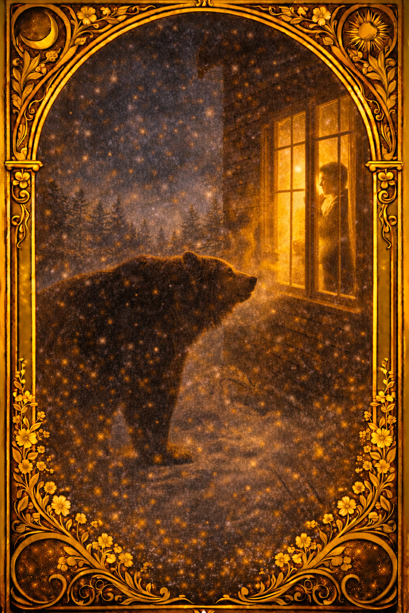 Он ходил у порога