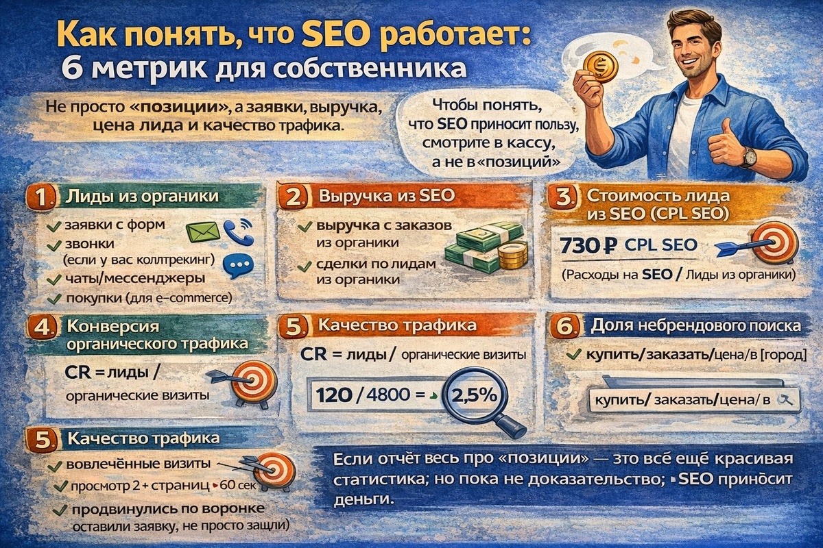 Как понять, что SEO работает