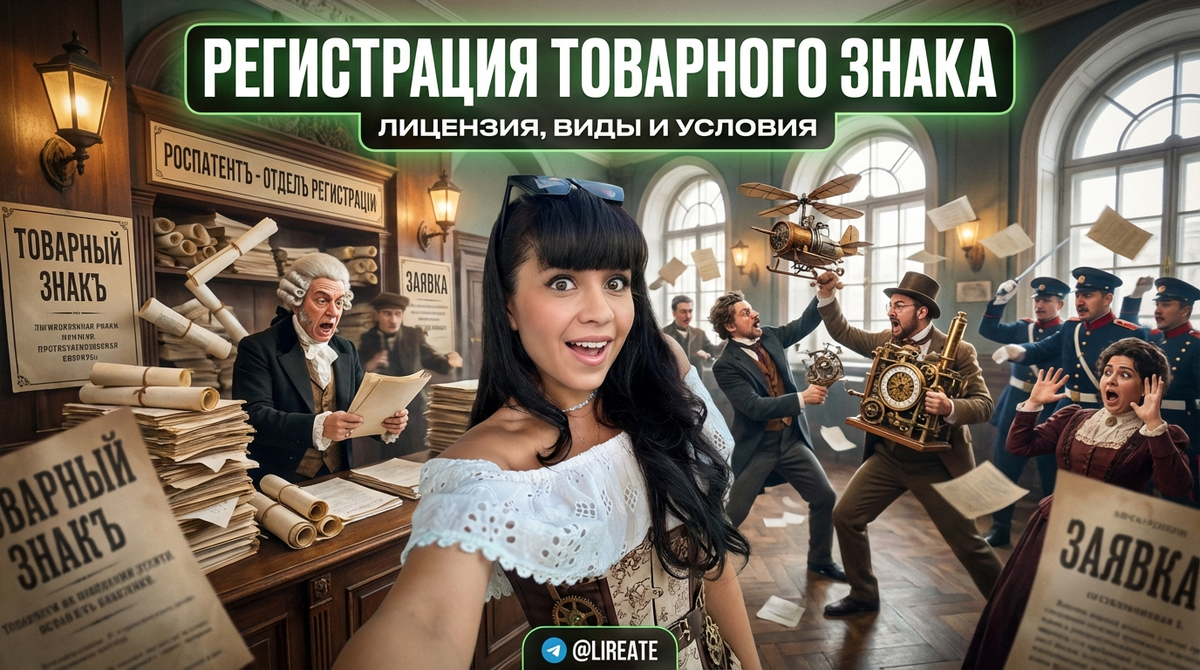    Процесс регистрации товарного знака в Роспатенте Лирейт
