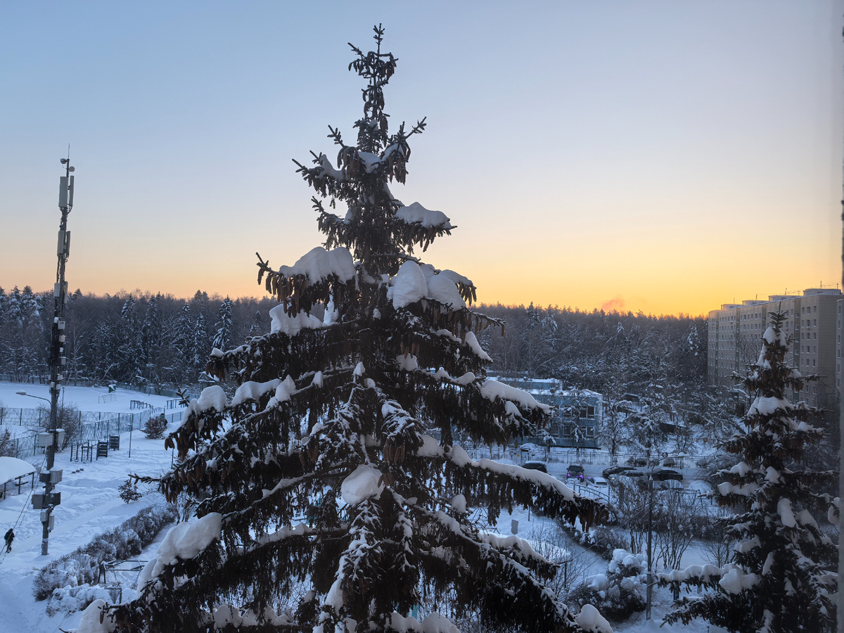 Восход из окна