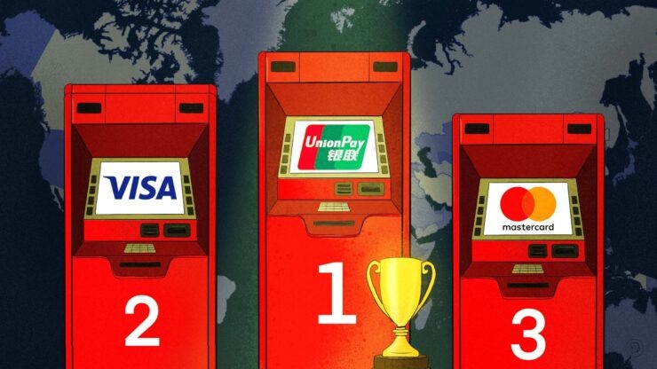    Платежная система UnionPay легко конкурирует с другими. Изображение: thechinaproject.com