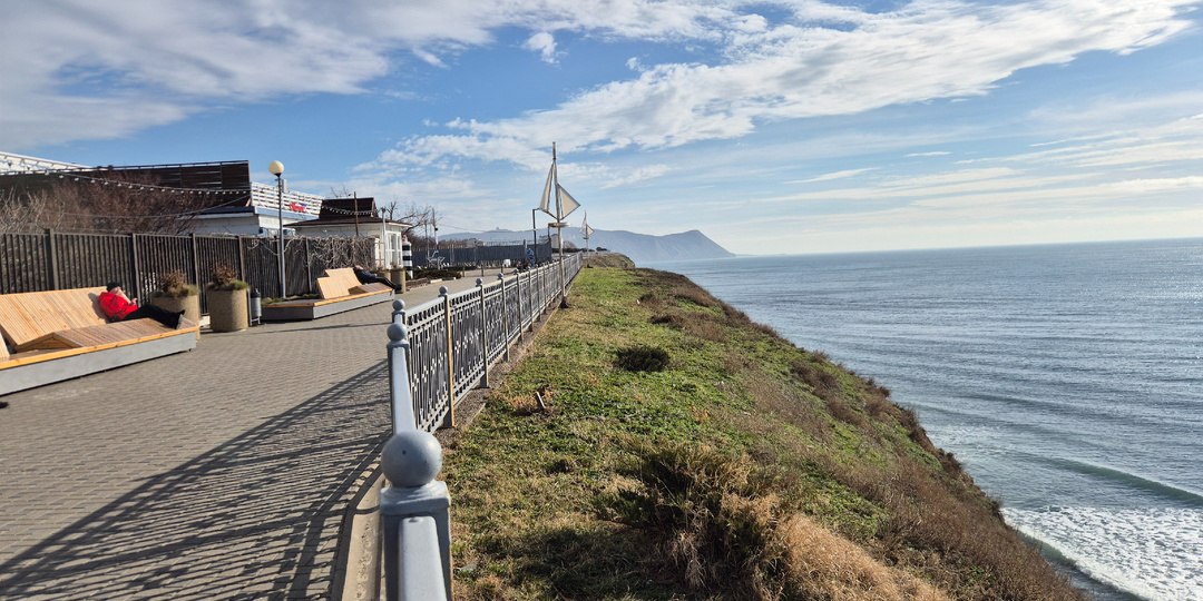 Солнце. Анапа. Высокий берег