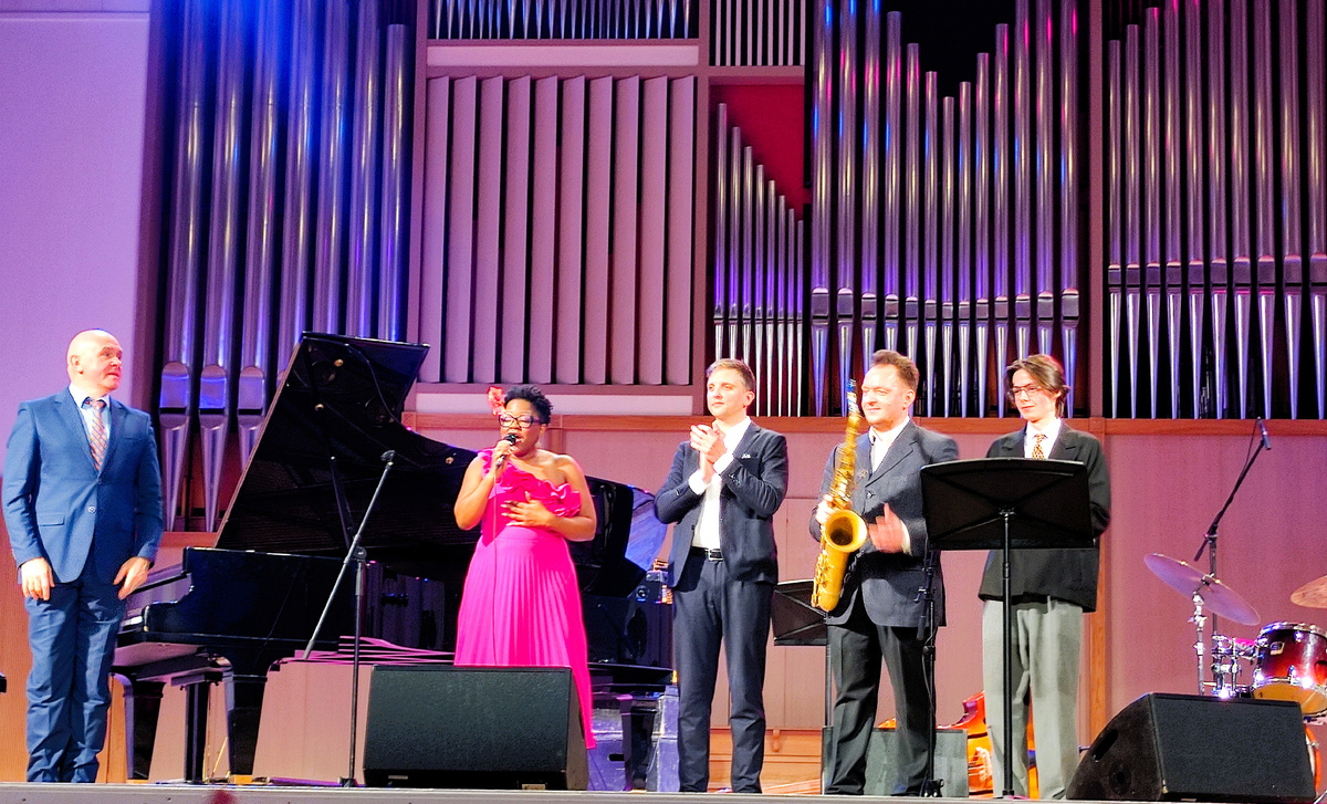 Квартет Алексея Черемизова на сцене Свердловской филармонии 06.02.2026 г. Фото автора.