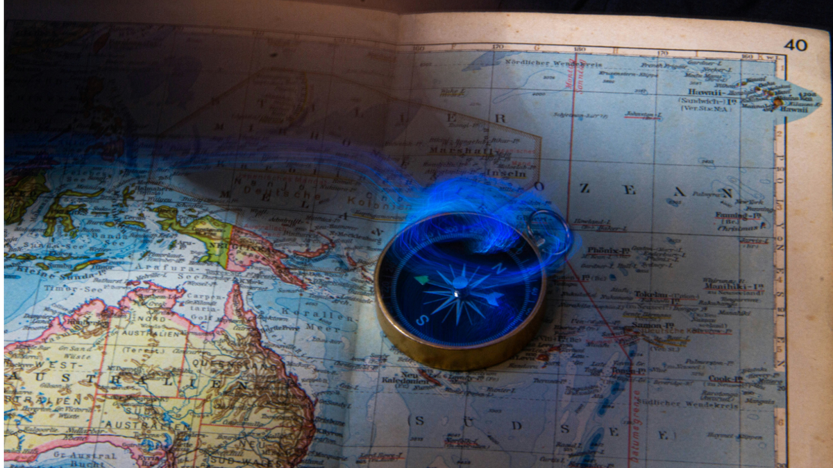 Пока стрелка уверена, человеку кажется, что мир стабилен