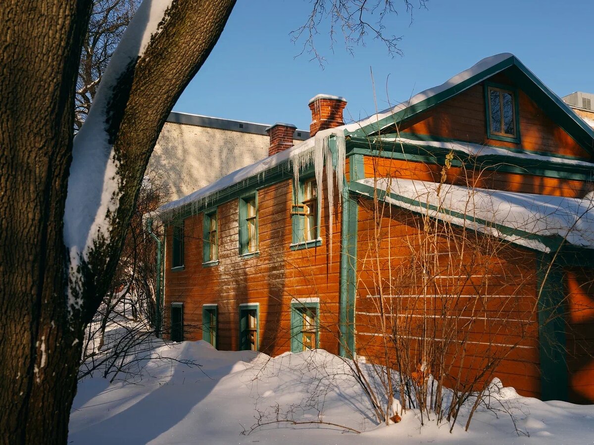 Усадьба Л.Н. Толстого в Хамовниках, флигель. Автор фото Юлия Фролова