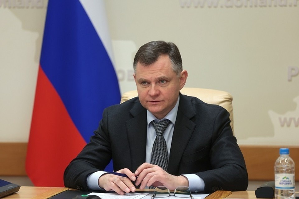    Губернатор Юрий Слюсарь. Фото: сайт правительства Ростовской области.