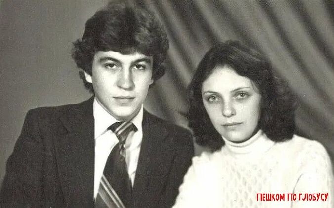 Лариса Савицкая с мужем Владимиром