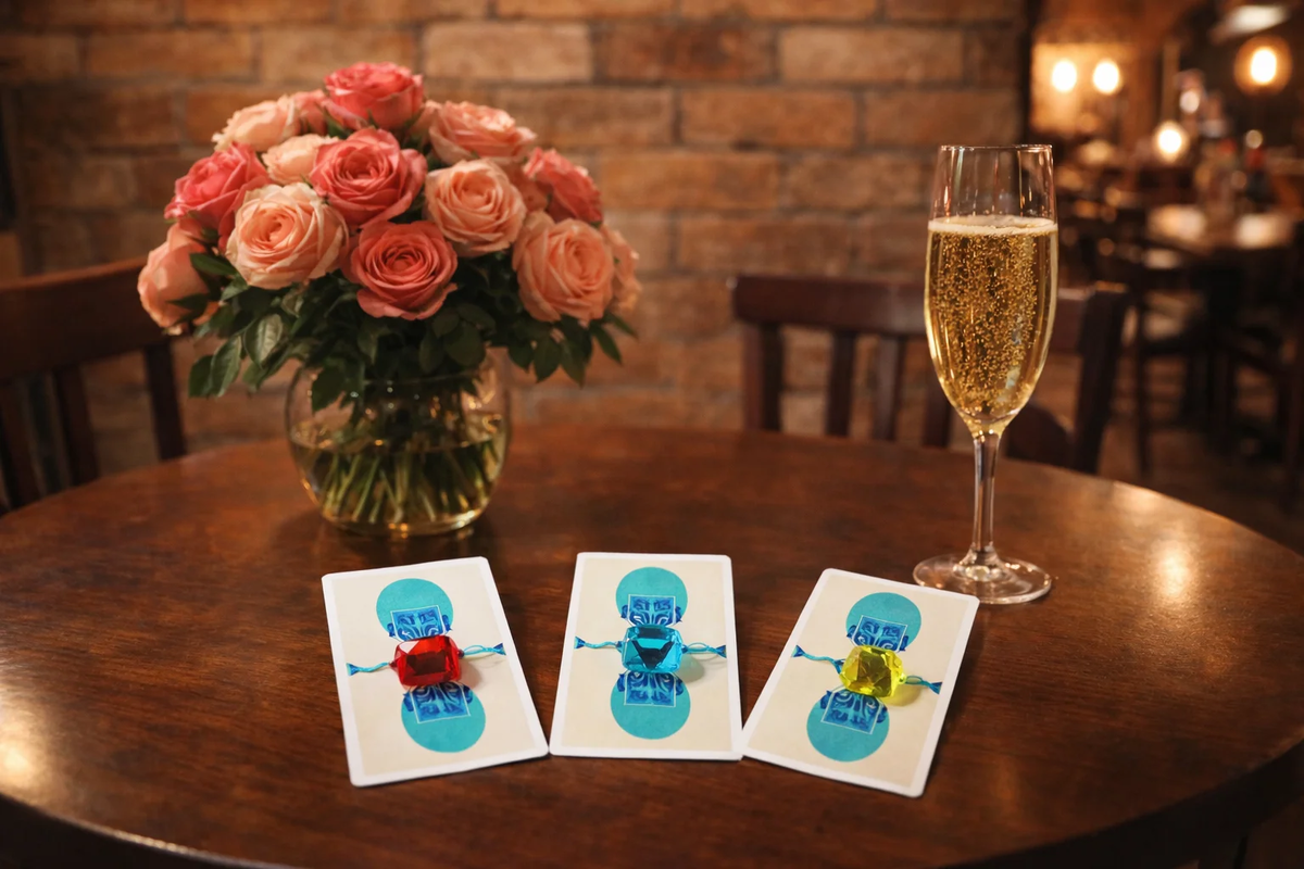 НЕОБХОДИМО СОСРЕДОТОЧИТЬСЯ И ВЫБРАТЬ КАРТУ