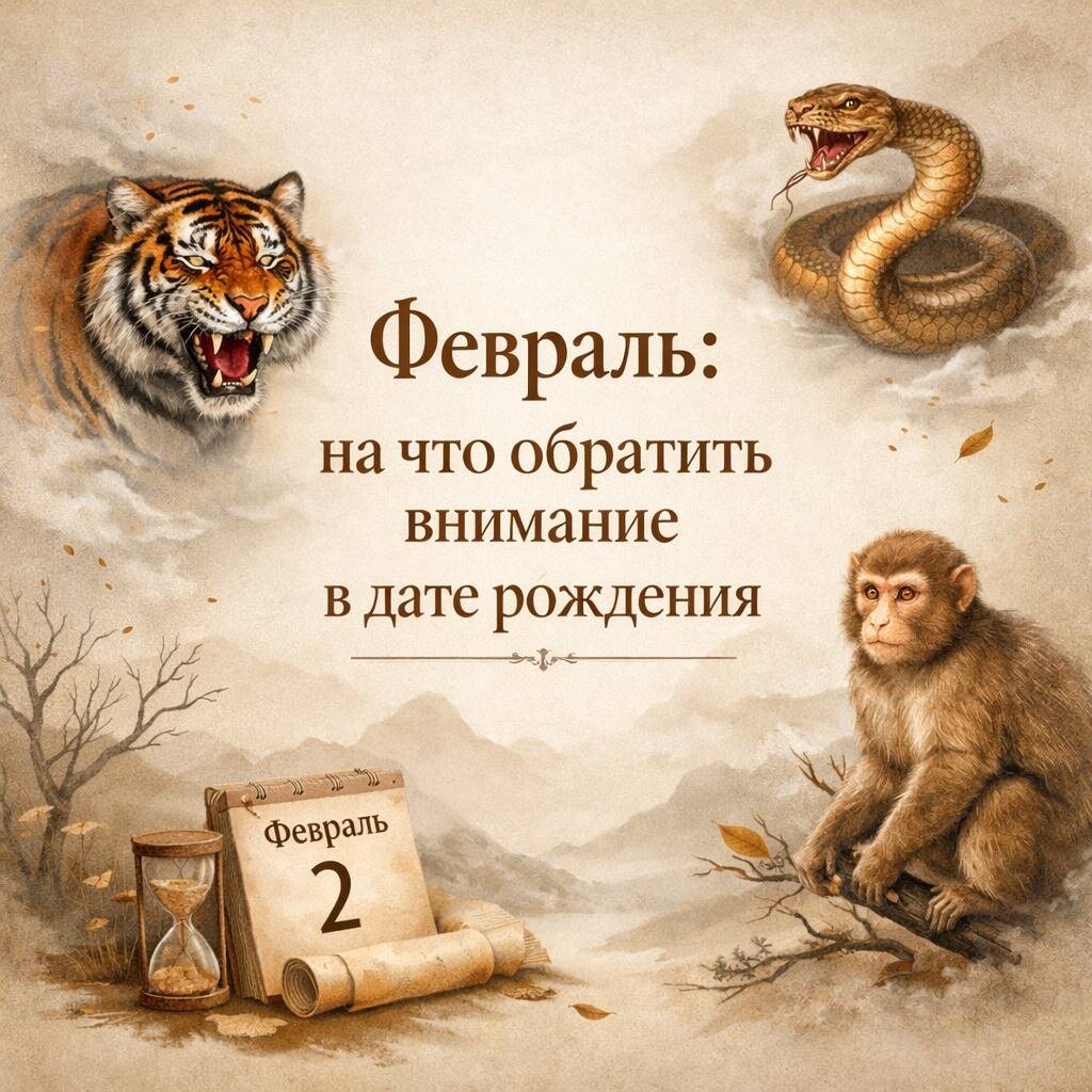Три опасных зверька в дате рождения. На что обратить внимание в феврале