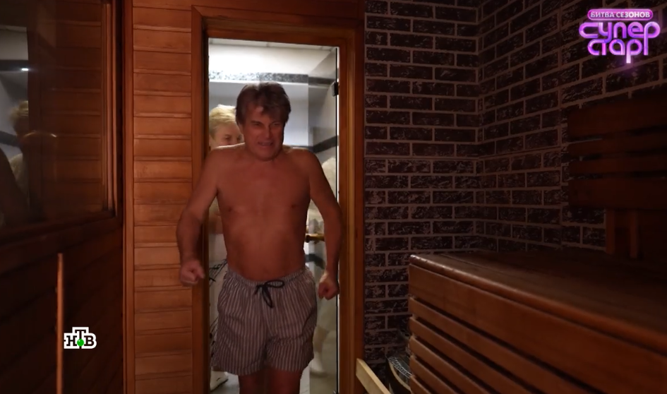 АЛЕКСЕЙ  ГЛЫЗИН в БАНЕ